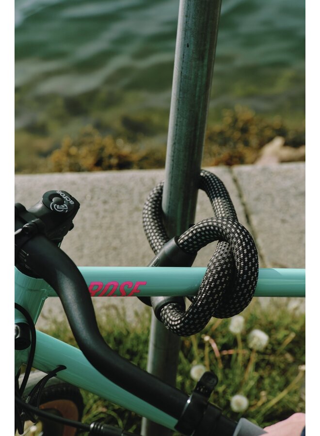 Abus, Yarnit 4004K, Chain Lock, Key, 4mm, 85cm, 2.8', Black