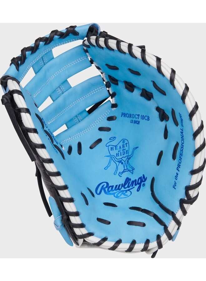 RAWLINGS HOH BASEBALL FIRST BASE GLOVE - 13" RHT BLUE-BLACK
