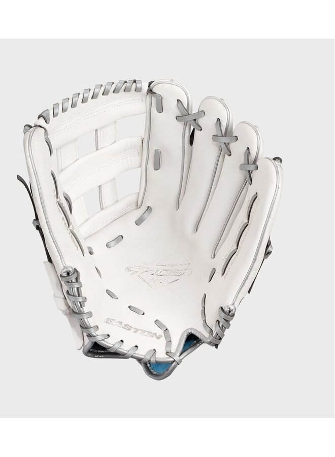 EASTON GHOST NX FP SERIES SOFTBALL GLOVE 12.75" RHT WHITE-BLUE