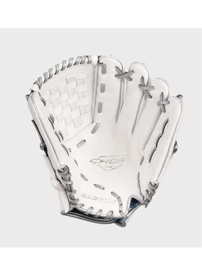 EASTON GHOST NX FP SOFTBALL GLOVE 12.5" RHT WHITE-BLUE