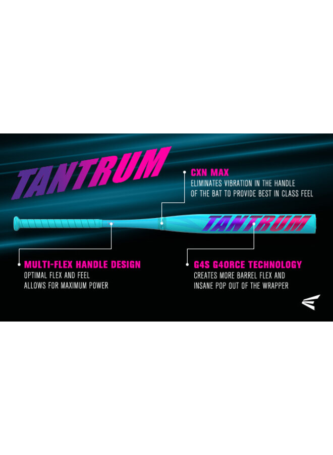 2026 EASTON TANTRUM 13" 2 PC SOFTBALL BAT BABY BLUE