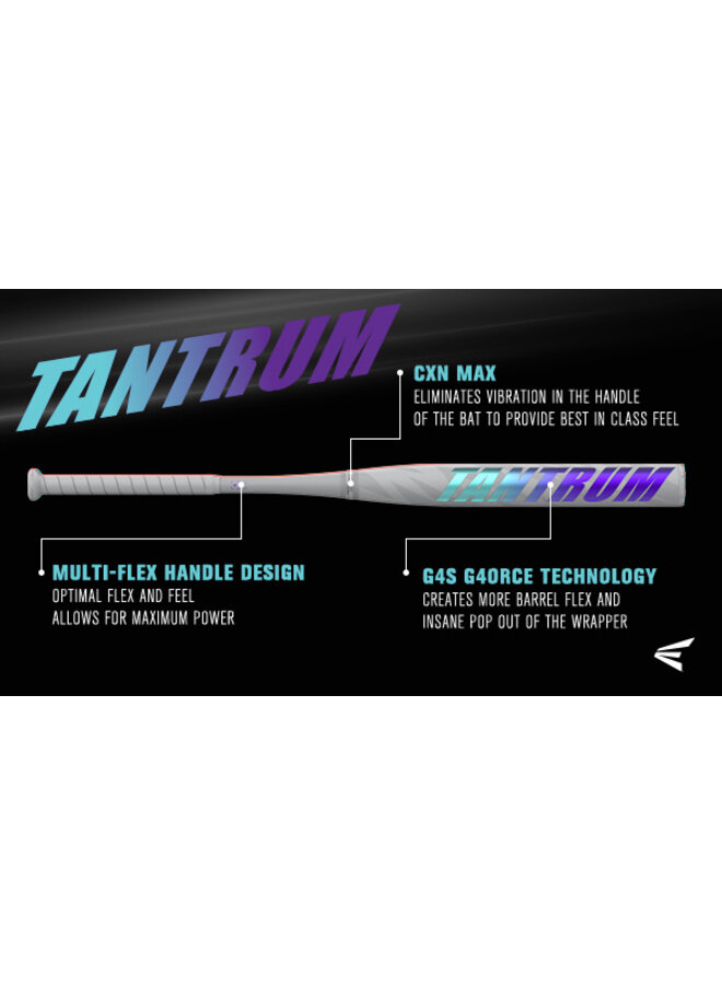 2026 EASTON TANTRUM 12.5" 2 PC SOFTBALL BAT GREY