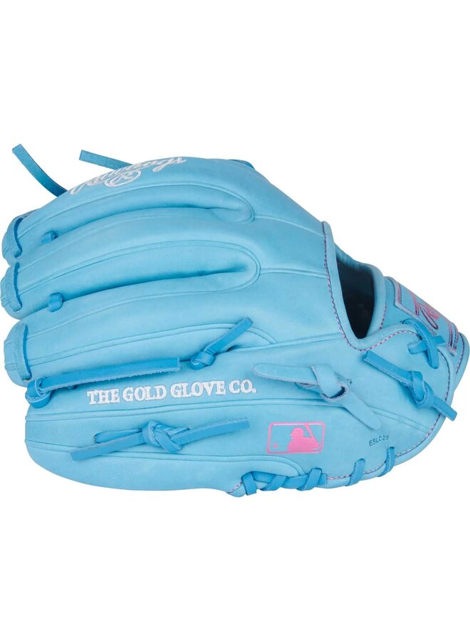 RAWLINGS HOH BASEBALL GLOVE 11.5" RHT COLUMBIA BLUE