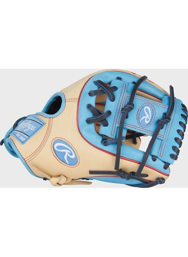 RAWLINGS HOH BASEBALL GLOVE 11.5" RHT  CAMEL/C-BLUE