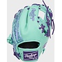 RAWLINGS HOH BASEBALL GLOVE 11.5" RHT  MINT/PURPLE