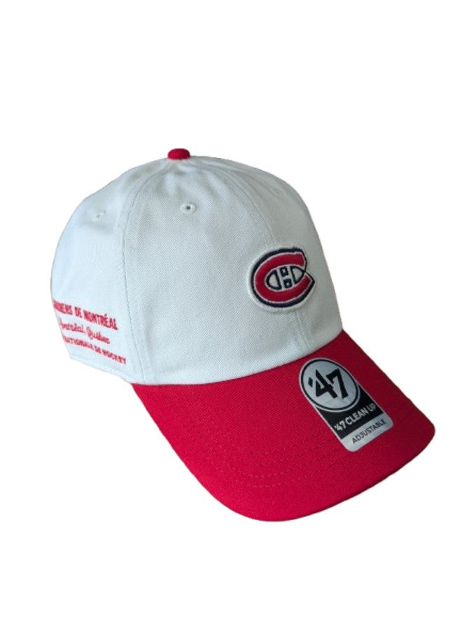47 BRAND NHL CONTEMPORARY TT CLEAN UP HAT OSFM