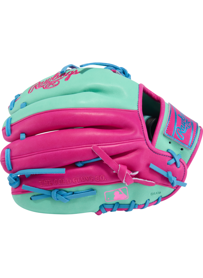 RAWLINGS HOH BASEBALL GLOVE SPRING BREAK 11.5"  MINT/BERRY RHT