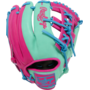 RAWLINGS HOH BASEBALL GLOVE SPRING BREAK 11.5"  MINT/BERRY RHT