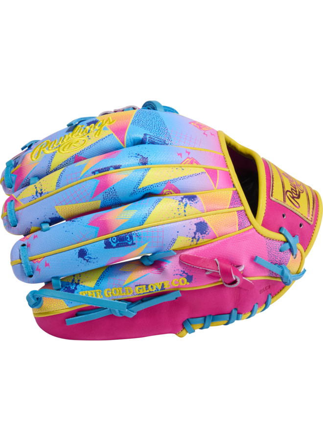 RAWLINGS HOH BASEBALL GLOVE SPRING BREAK 12"  BERRY -RHT