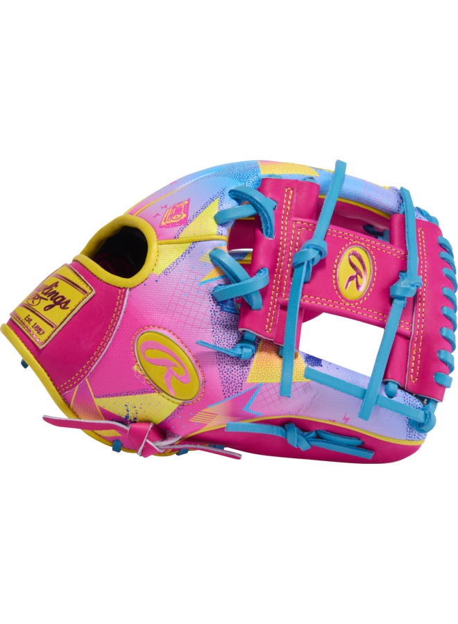 RAWLINGS HOH BASEBALL GLOVE SPRING BREAK 12"  BERRY -RHT