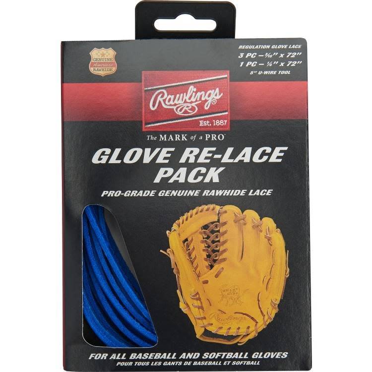 RAWLINGS GLOVE RELACE PACK (3PC3/16X72" & 1PC1/4X72") Sportwheels