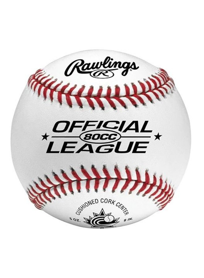 Rawlings Baseball Ball 80CC (Bantam)