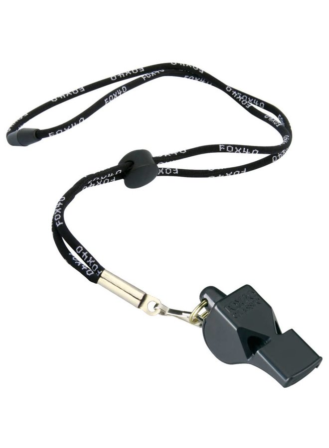 FOX 40 PEARL OFFICIAL WHISTLE WITH LANYARD