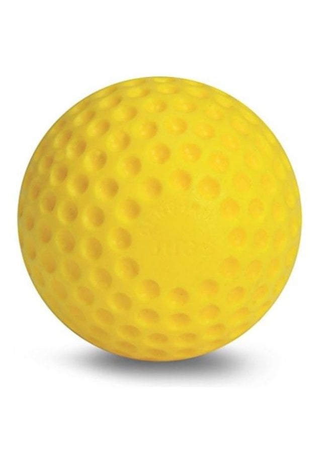 DIMPLED PITCHING MACHINE BALLS 9" PMY9 SOLD BY THE DOZEN ONLY