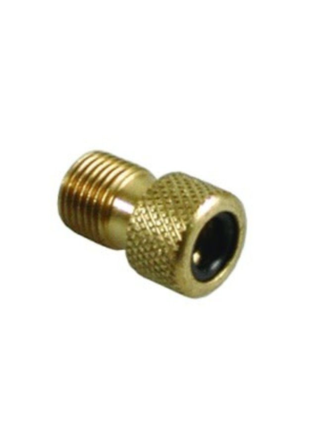 Presta Valve Adaptor - Brass - Ea.