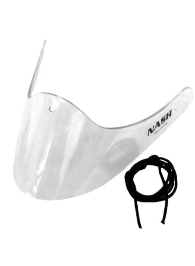 Junior Lexan Goalie Throat Guard THROAT GUARD NASH