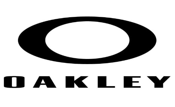 OAKLEY 9 INCH FOUNDATION LOGO BLACK DECAL STICKER 22-073 AUTHENTIC