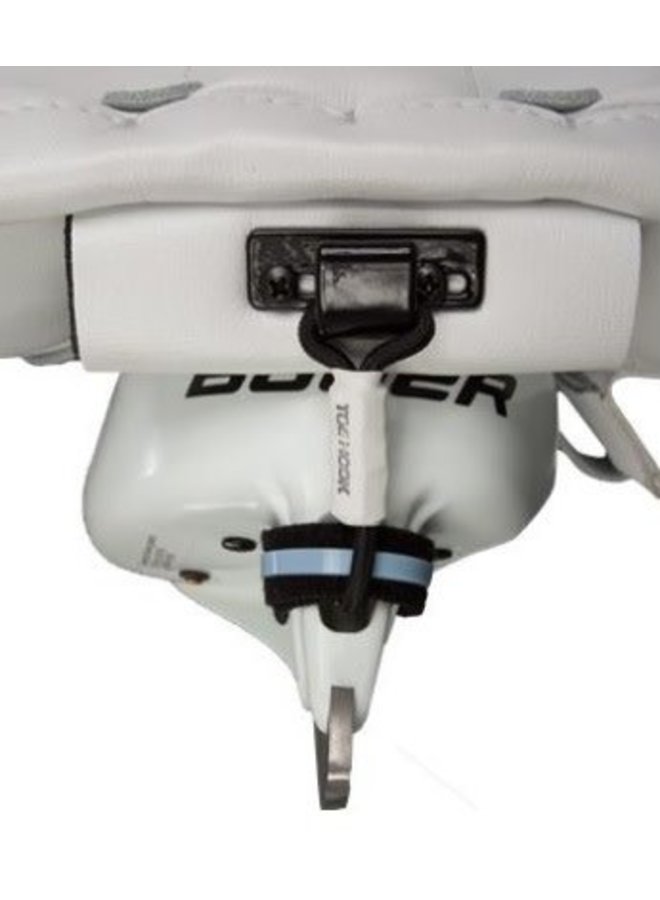 TOE HOOK GOALIE PAD SYSTEM