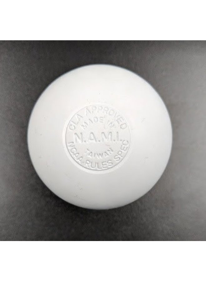 OFFICIAL LACROSSE BALL WHITE