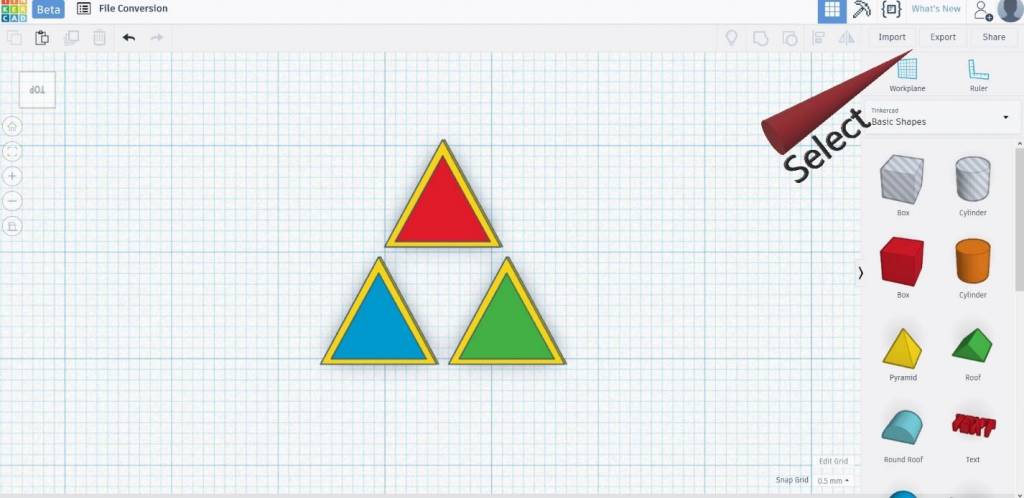 How to export 3D printable models