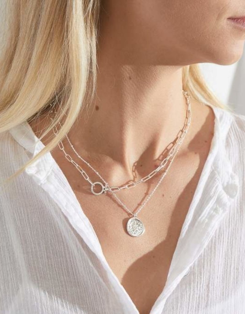 LABEL Gorjana Compass Coin Necklace LABEL