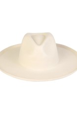 Lack of Color Melodic Fedora - Ivory