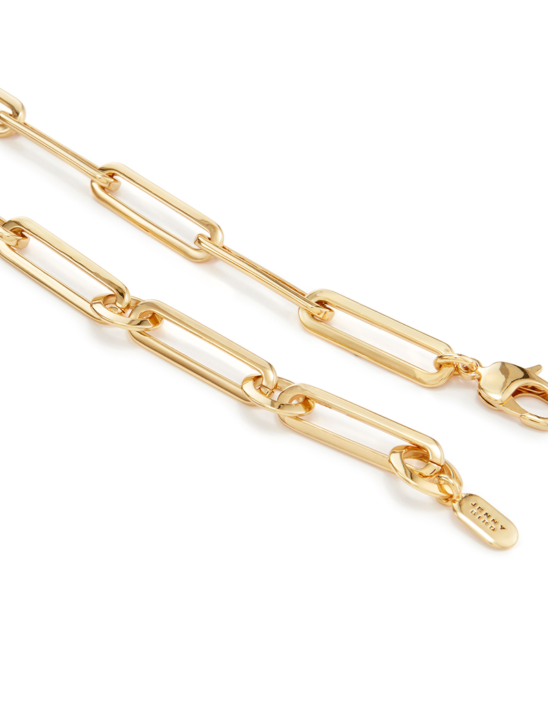 Stevie Chain Link Bracelet, Gold