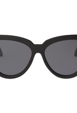 Le Specs Liar Lair Polarized Sunglasses - Black Rubber