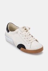 Dolce Vita Zina Sneakers - White Black Leather