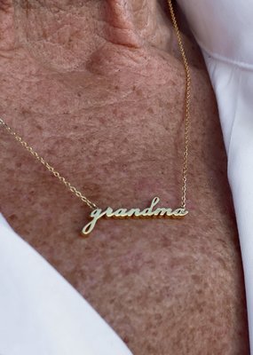 Thatch Grandma Necklace