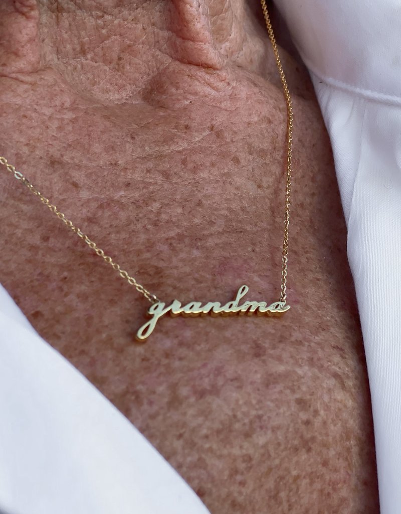 Thatch Grandma Necklace