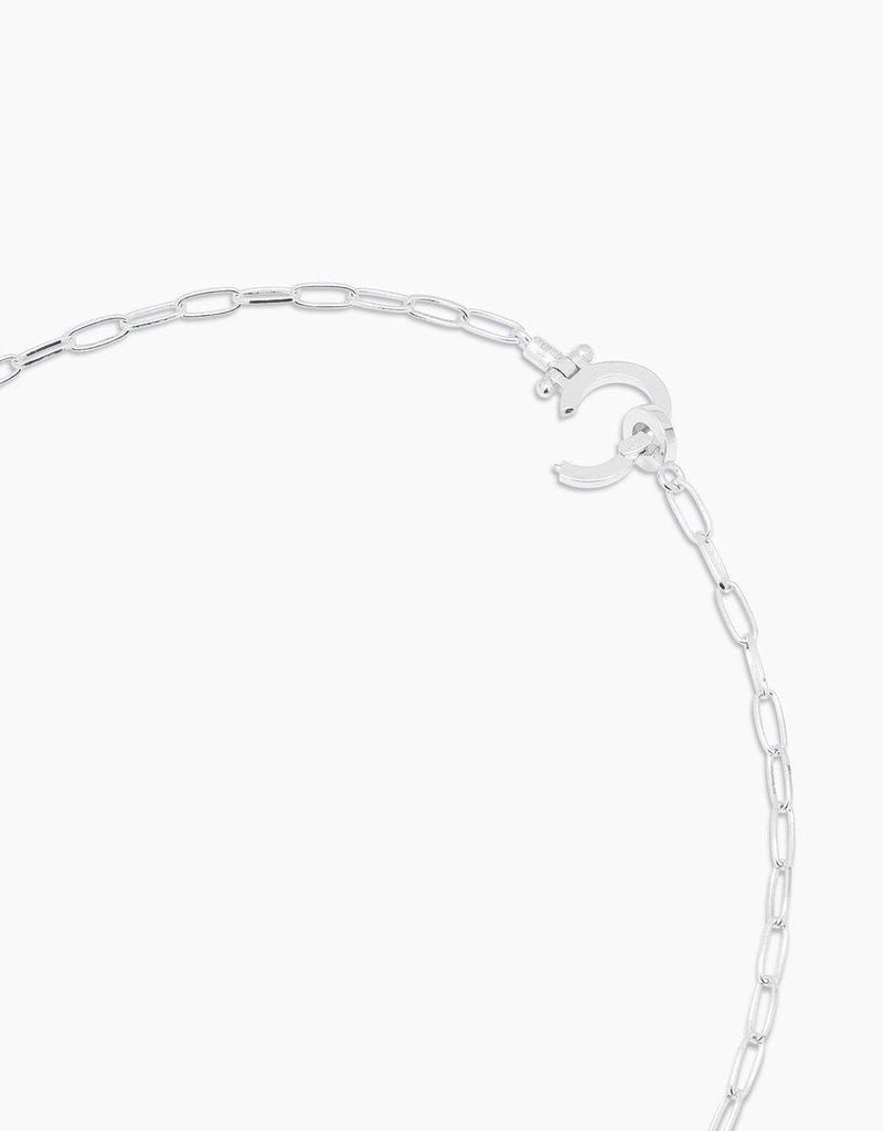 Gorjana Parker Mini Necklace - Silver