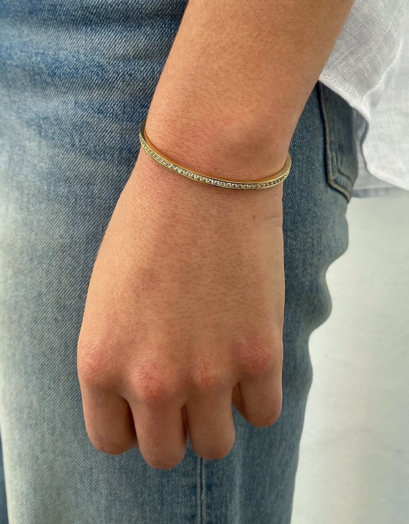 Thatch Goldie Pavé Cuff Bracelet