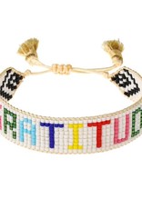 HART Rainbow Gratitude Beaded Bracelet