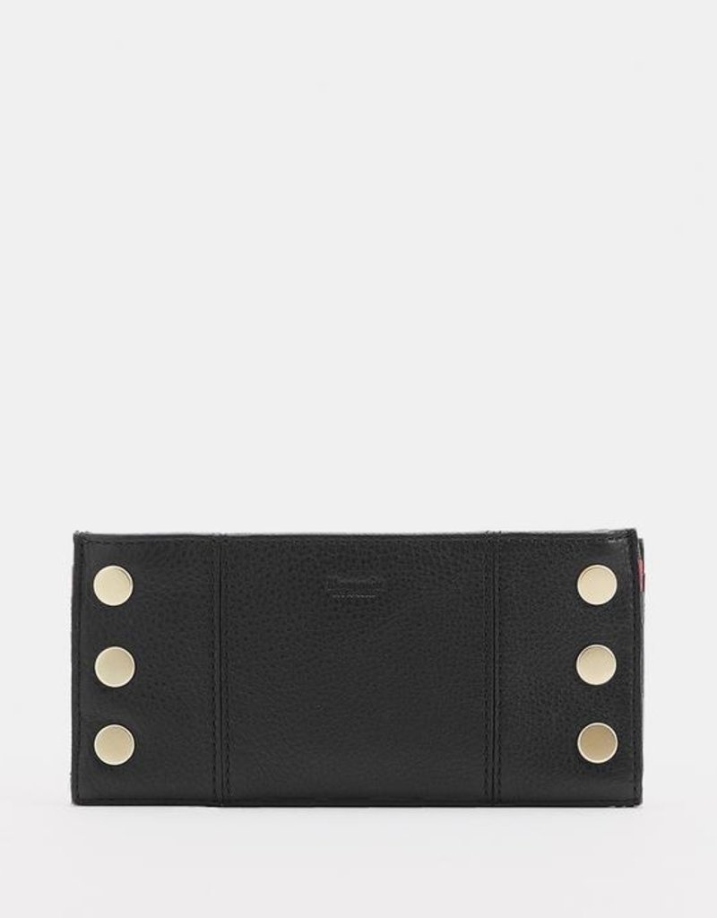 Black Brushed Leather Wallet