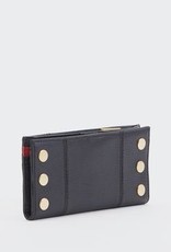 Hammitt 110 North Leather Wallet - Black/Brushed Gold