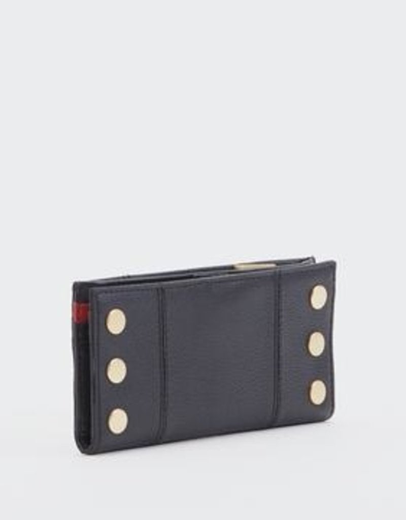 Black Brushed Leather Wallet