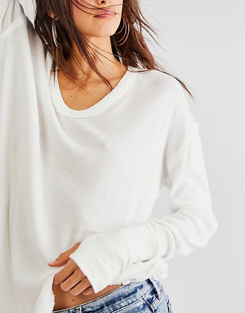 Free People Colby Long Sleeve - Ivory