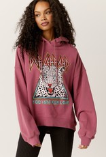 Daydreamer Def Leppard Too Late for Love Oversized Hoodie