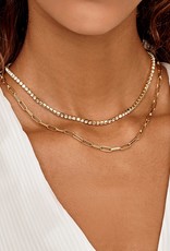 Gorjana Parker Shimmer Clasp Necklace