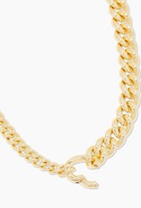 Gorjana Lou Link Asymmetrical Necklace