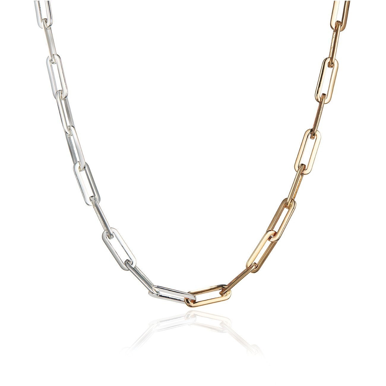 LABEL | Jenny Bird Stevie Slim Two-Tone Necklace