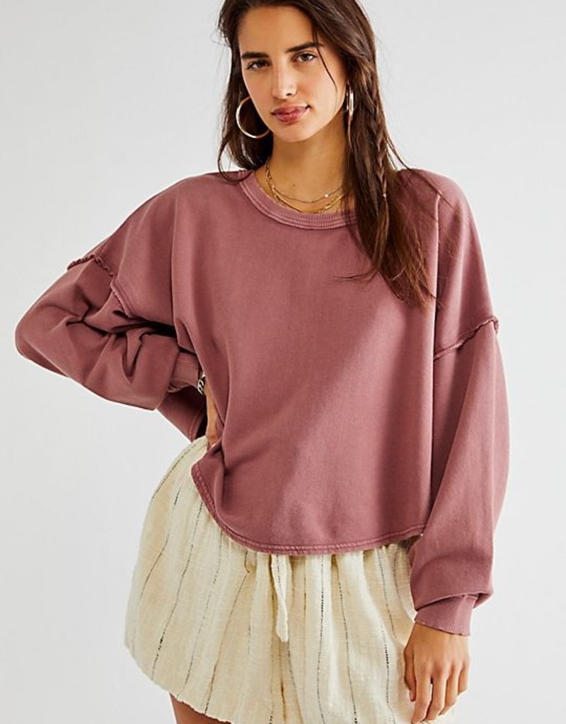 Free People Bae Pullover - Summer Sparrow