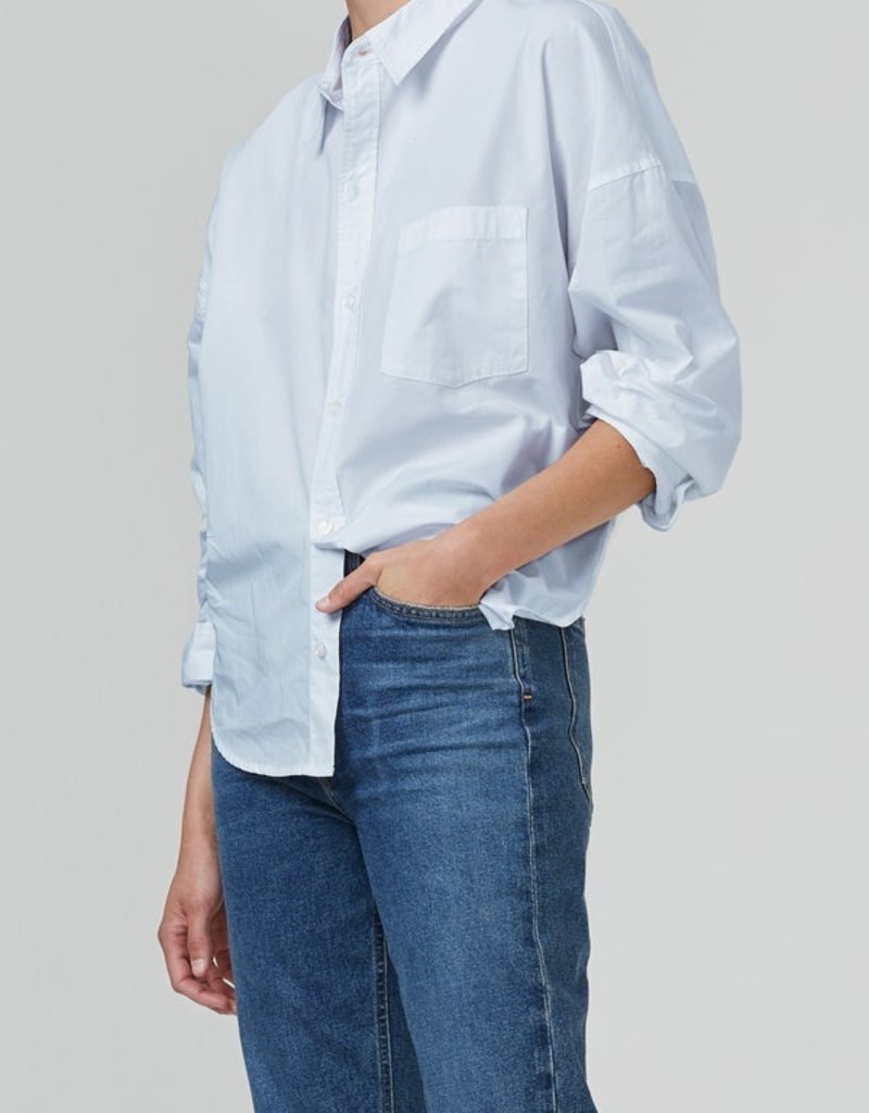 Citizens of Humanity Brinkley Shirt - Oxford Blue