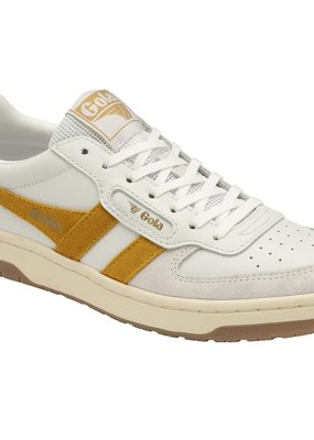 Gola Hawk Sneakers - White/Sun/Gold