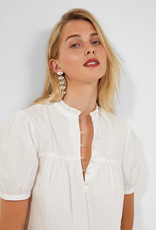French Connection Organic Poplin Short Sleeve Dress