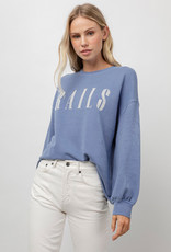 Rails Rails Signature Sweatshirt - Washed Indigo