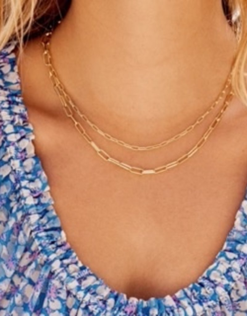 Gorjana Parker Mini Necklace - Gold