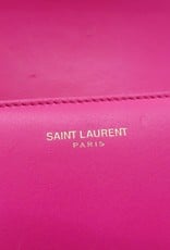 LABEL Saint Laurent Universite Shoulder Bag Pink Calfskin