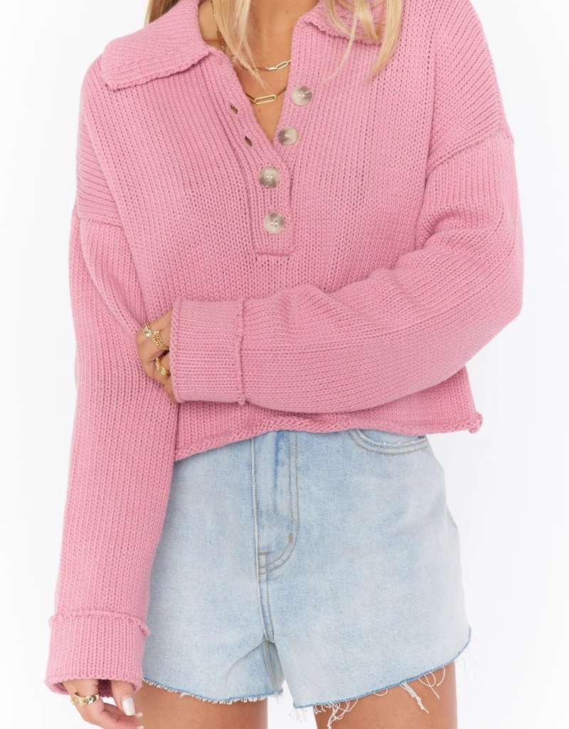 Show Me Your Mumu Crawford Collared Sweater